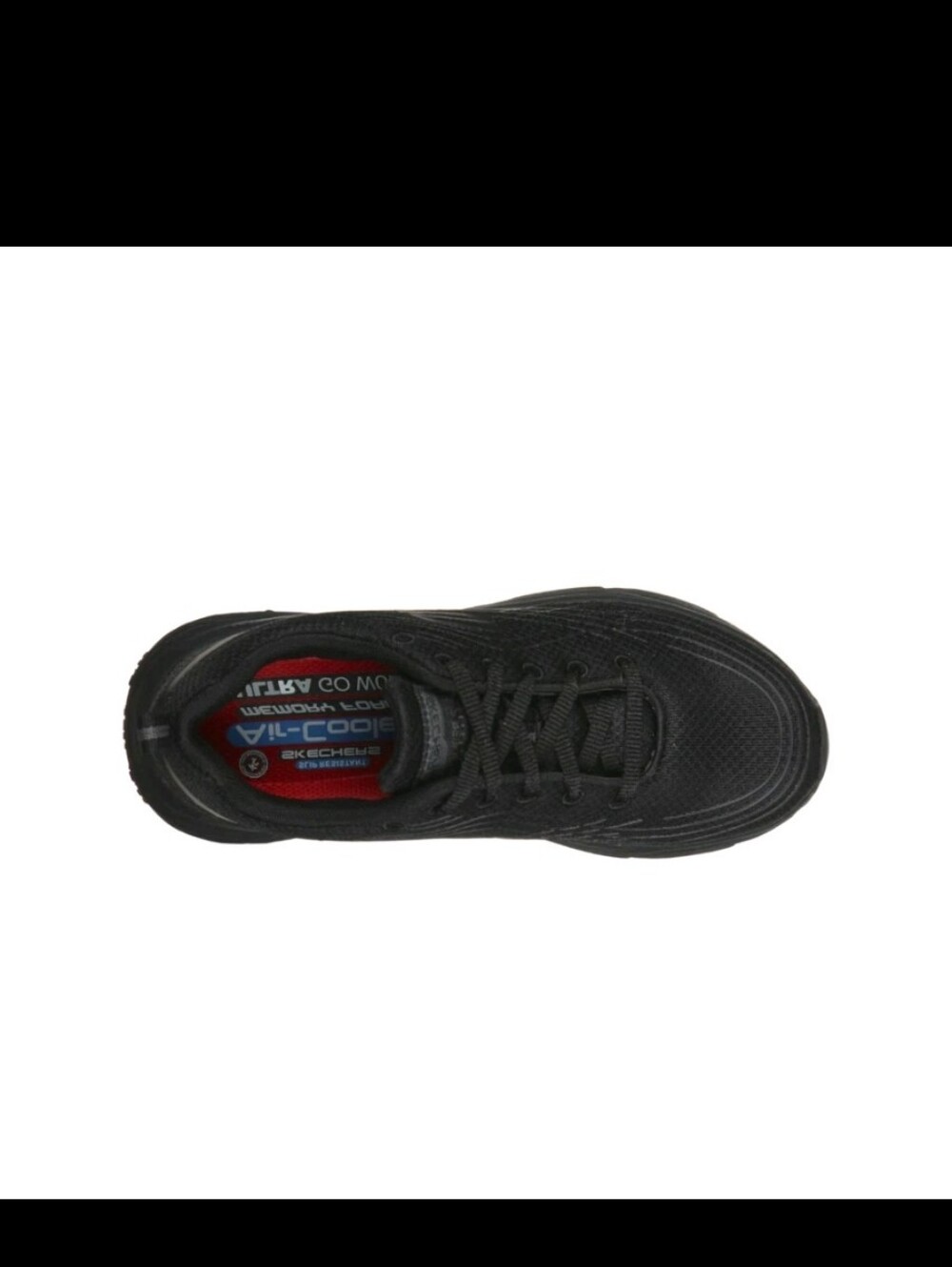 Skechers Women's Relaxed Fit Max Cushioning Elite SR Shoe, Black - Picture 7 of 8
